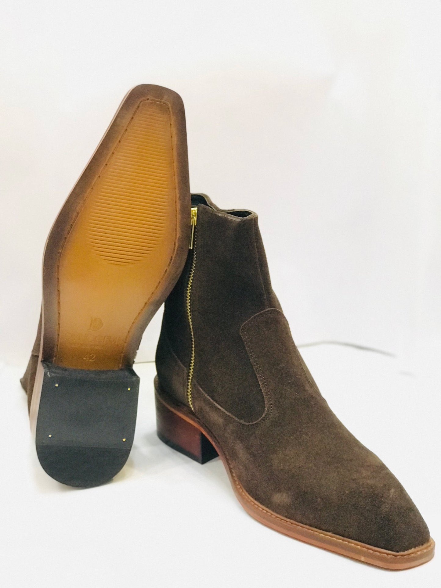 Dynogem GodFather Series Italian Suede Brown - DYNOGEM