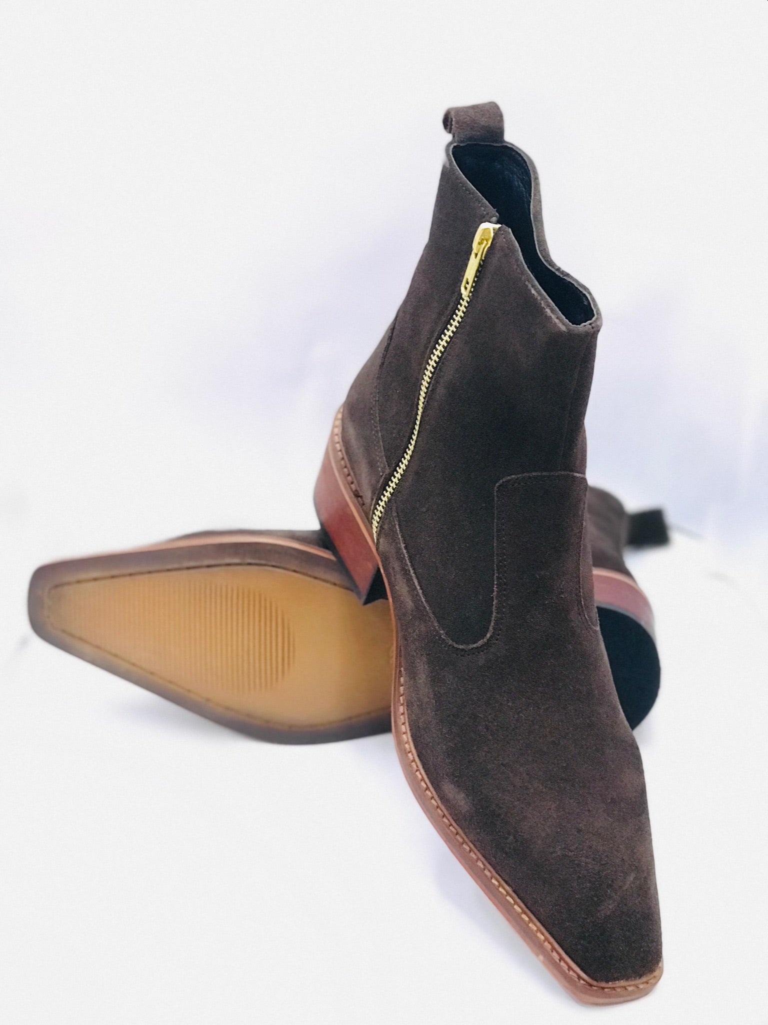 Dynogem GodFather Series Italian Suede Brown - DYNOGEM