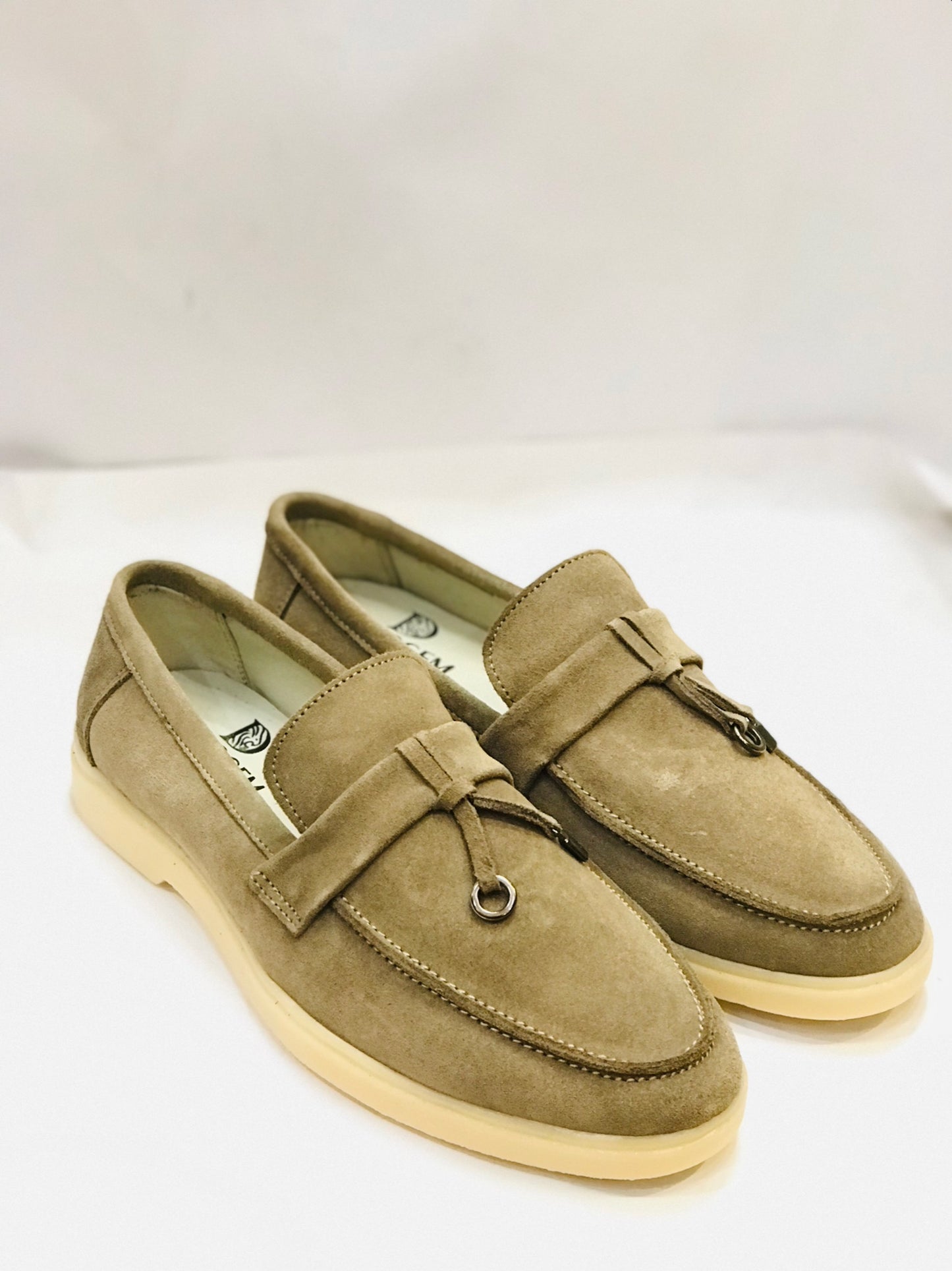 Classy Beige Dynogem Loafers - DYNOGEM